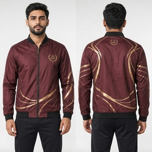 Veste en nylon résistante au vent, hydrofuge, respirante, vêtements de sport d'extérieur avec OEM, coupe-vent décontracté pour homme, léger - Product Image 6