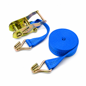 Correa de Amarre de Poliéster de 2 Pulgadas (38 mm) con Trinquete, 1500 kg, Certificación CE, Correa de Sujeción de Carga con Ganchos Dobles en J, Alta Resistencia, Fabricación OEM - Product Image 6