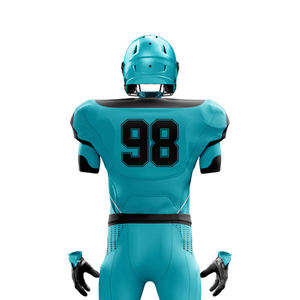 Uniforme de Fútbol Americano Personalizable de Alta Calidad, Cintura Alta, Transpirable, Antibacterial, de Secado Rápido, para Verano, Conjunto de Manga Corta - Product Image 6