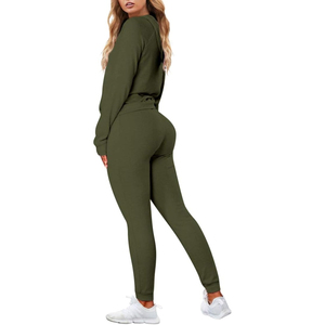 Nouvel ensemble de survêtement pour femme en promotion – Tenue d'entraînement et jogging entièrement personnalisable pour femme - Product Image 6