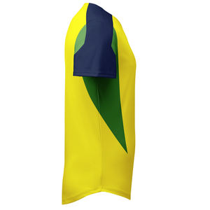 Maillot de baseball sublimé personnalisé OEM 2026 à manches courtes, design premium pour équipe, avec motif vierge - Product Image 3