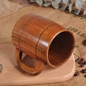 Taza de Bambú Natural Hecha a Mano, Personalizada con Grabado, con Asa, para Té, Café o Vino, Ideal para Navidad - Product Image 3