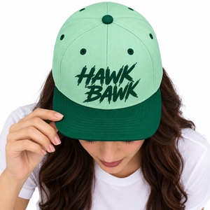 หมวกแก๊ปแบบ Snapback สำหรับทุกเพศ ปรับขนาดได้ เหมาะสำหรับสตรีทแวร์ลำลองทันสมัย ดีไซน์สั่งทำได้ คุณภาพส่งออก - Product Image 4