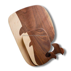 Grande planche à découper en noyer de qualité supérieure poignée bloc à découper en bois naturel pour viande Top choix pour tout type d'ingrédients - Product Image 1
