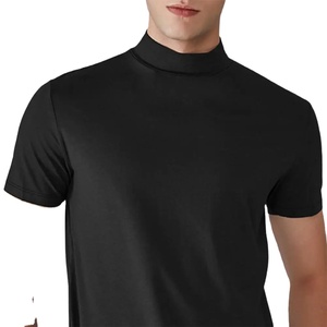 <b>Men's</b> 100% Cotton <b>Silk</b> Screen Printed Front Logo Short Sleeve T-<b>Shirt</b> 120g Customized Color & Size - Product Image 4