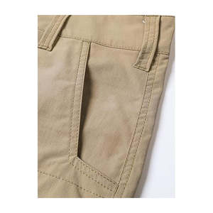 Shorts cargo pour homme de qualité supérieure, légers, à séchage rapide, multi-poches, 100% coton, tissu uni, logo personnalisé - Product Image 6