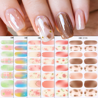 OEM ODM Bandes de vernis à ongles semi-durcies en gel, conception personnalisée, production d'échantillons, livraison sans UV, sans HEMA, qualité professionnelle de salon, direct usine