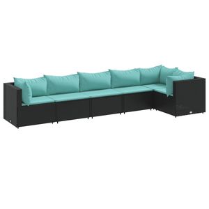 Conjunto de Muebles de Jardín Negros para Patio, Colección de Muebles de Exterior - Product Image 2