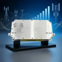Amplificador de Potencia RF Personalizado de 500MHz-2500MHz 100W GaN de Alta Eficiencia, Fabricante OEM