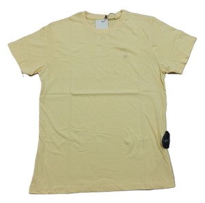 T-shirt décontracté en coton teint en pièce de haute qualité à manches courtes, couleur unie, séchage rapide, col rond, personnalisé pour homme, 160g - Product Image 3