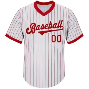 Maillot de baseball bleu marine personnalisé pour homme, col en V, manches courtes, nom de l'équipe 00, imprimé à l'écran, vêtement respirant en polyester - Product Image 5