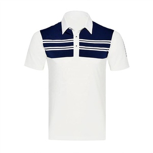Polo de golf pour homme en polyester 100% uni, imprimé par sublimation, de haute qualité, écologique, à séchage rapide, polo de sport - Product Image 2