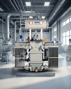 Transformateur de distribution triphasé immergé dans l'huile à surveillance en temps réel 250kVA-3150kVA à enroulement en cuivre pour usage industriel 22kV - Product Image 4