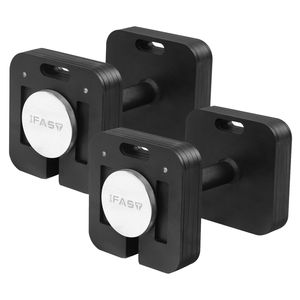 Set di manubri regolabili da 50 libbre, manubri quadrati da 90 libbre e 80 libbre, pesi liberi con blocco rapido, opzioni multi-peso regolabili - Product Image 1