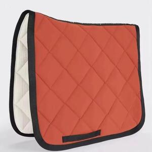 Manufacturer's Best Satin Fabric <b>Equestrian</b> Saddle Pads for Horse Riding & Jumping All Sizes & Colors Available - Product Image 2