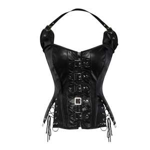 Corsé de Cuero Genuino Suave de Alta Calidad para Mujer, Diseño Personalizado, Hecho en Pakistán - Product Image 1