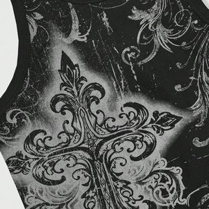 Camiseta sin mangas con estampado acanalado personalizada para hombre, cuello redondo, chaleco de algodón, OEM, ODM, ropa al por mayor, moda, exportación - Product Image 4