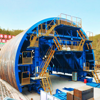 Machines rentables de revêtement de tunnel de chariot de coffrage en acier concret personnalisable pour le composant de pompe de noyau d'ingénierie ferroviaire