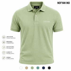 Fabricant de polos personnalisés OEM ODM |   Chemises polo en coton à marque privée |   Fournisseur d'usine de vêtements brodés et imprimés - Product Image 1