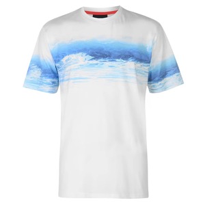 เสื้อยืดพิมพ์ลายซับลิเมชั่นทันสมัย ทรงปกติ สวมใส่สบาย น้ำหนักเบา เสื้อยืดลำลองผู้ชาย จัดส่งตรงจากโรงงาน - Product Image 6