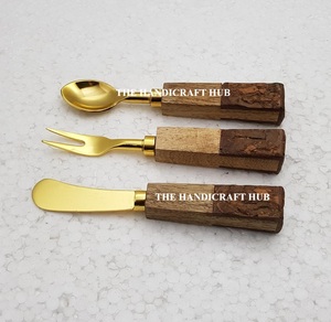 Premium Design <b>Cheese</b> <b>Set</b> Kitchen Utensil Cutlery <b>Set</b> Stainless Steel <b>Cheese</b> <b>Set</b> Wood Resin Handle At Factory Wholesale Price - Product Image 1