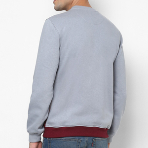 Sudaderas Extra Grandes de Moda Urbana para Hombre, 100% Algodón, Color Sólido, Sudaderas con Estampado Personalizado - Product Image 3