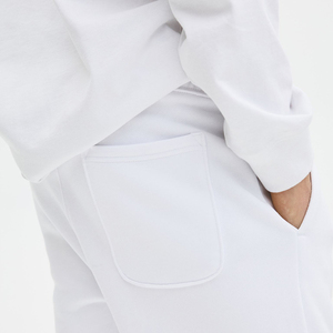 Pantalon de jogging pour homme en tissu de coton à séchage rapide avec cordon de serrage et poches latérales pour la salle de sport, l'entraînement, la course à pied et le sport - Product Image 6