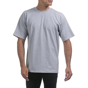 ผลิตเสื้อยืดผู้ชาย 100% ผ้าฝ้าย คอกลม แขนสั้น สีพื้น ทรงโอเวอร์ไซส์ ใส่สบายสำหรับฤดูร้อน เนื้อผ้าเจอร์ซีย์ ระบายอากาศได้ดี เป็นมิตรกับสิ่งแวดล้อม แห้งเร็ว - Product Image 3