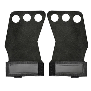 Premium Gymnastic Hand Grips for CrossFit Workout Gym Equipment with Durable Leather Material and Comfortable Wrist Strap - Product Image 1