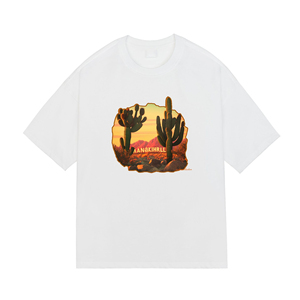 Custom DTG DTF Print Hip Hop Plus Size Oversized Streetwear <b>Baggy</b> T-<b>Shirt</b> 100% Cotton Stretchable Breathable Light Washed - Product Image 3