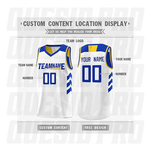 Maillot de basket-ball de haute qualité, coupe tendance, nouvelle collection été, maillot de basket-ball pour hommes, vêtements de sport, personnalisation OEM, maillot réversible - Product Image 3