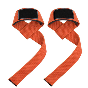 CLOVIX SPORTS Durable Weight Lifting <b>Straps</b> Cotton Wrist Support Gym Workout Training <b>Straps</b> Anti Slip Custom Logo - Product Image 1