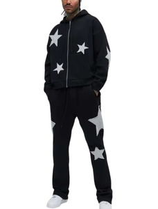 Dernier design de survêtement pour hommes, prix de gros, survêtement pour hommes, logo personnalisé, survêtement pour hommes - Product Image 4