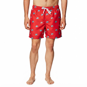 Men's Casual Summer Beach Shorts Sublimated Hot Print Back Pocket Beach Shorts Quick Dry <b>Swim</b> <b>Board</b> Shorts - Product Image 1
