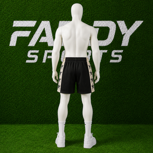 Shorts de basket-ball en mesh pour homme avec imprimé étoile personnalisé, vintage, respirant, athlétique, pour la salle de sport, l'entraînement, le fitness, streetwear, séchage rapide - Product Image 4