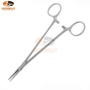 Pince à artères droite Halsted Premium 18,0 cm, manuelle, en acier inoxydable, instrument chirurgical de serrage et d'hémostase, certifiée CE - Product Image 3