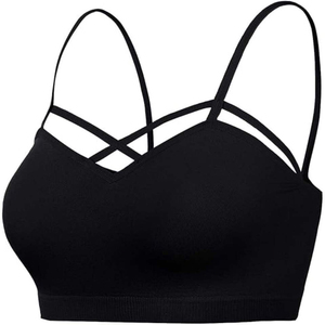 Women Athletic Seamless Sports <b>Bra</b> Comfortable <b>Stretch</b> Fabric Support Activewear Running Fitness Gym Training Wear Top - Product Image 2