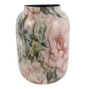 Jarrón de Metal Pintado a Mano, Arte Floral Decorativo, Decoración para el Hogar, Centro de Mesa para Sala de Estar u Oficina, Jarrones de Metal Modernos y Elegantes - Product Image 2