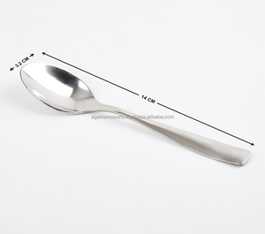 Cuchara de Comedor de Acero Inoxidable 304 Premium, Mango Largo, Resistente, para el Hogar y Catering - Product Image 2