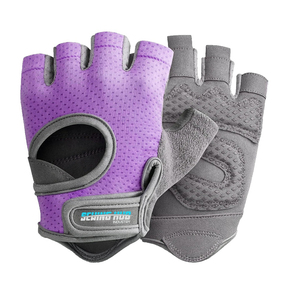 nti-<b>Slip</b> Padded Palm Fitness Gloves - Heavy Duty Workout Weight Lifting Gloves with Extra Long Wrist Support - Men & Women Gym - Product Image 2