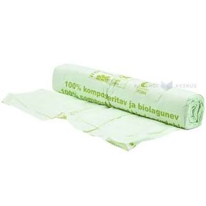 TIEN DUC PLASTIC TD <b>12</b> Durable Biodegradable HDPE Bottom Gusset Bags with Heat Seal - Product Image 1