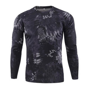 Maillot de sport personnalisé pour homme à séchage rapide, facile à laver, imprimé par sublimation, respirant, manches longues, 100% polyester, sangle réglable, tendance - Product Image 5