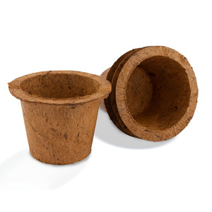 Ollas de fibra de Coco 100% Natural, maceta cuadrada de siembra de fibra de Coco - Product Image 3