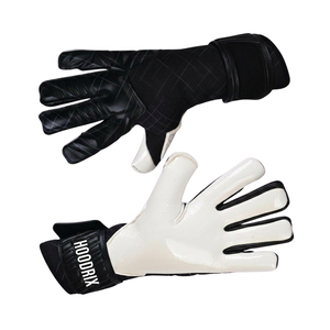 Gants de gardien de but Premium : Latex de contact 4 mm, Coupe hybride, Protection des doigts, Double sangle, Logo personnalisé OEM pour équipes de football - Product Image 1