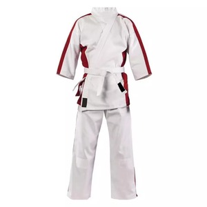 Uniforme de Karate Blanco para Adultos Unisex, 100% Algodón, Duradero, Corte Regular, Ropa de Artes Marciales con Cinturón Negro Incluido - Product Image 2