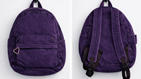 Sac à dos pour ordinateur portable en toile jaune vintage, grande capacité, léger, avec fermeture éclair et poche avant pour les voyages quotidiens