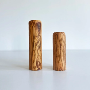 Vase à fleurs décoratif en bois naturel fait main, design moderne, écologique, pour la décoration de la maison, vente en gros - Product Image 4