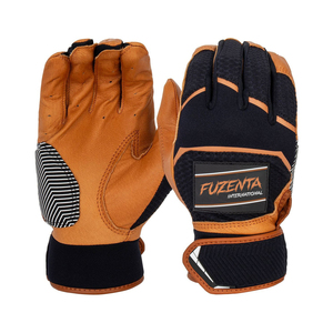Guantes de Béisbol Transpirables de Cuero, con Cierre de Velcro, Ligeros para Práctica - Product Image 1
