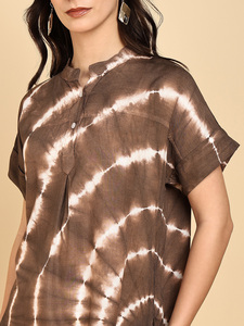 Camisa de manga corta informal elegante para mujer, cómoda para uso diario, de proveedor indio al mejor precio. - Product Image 2