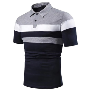 Men's Anti-Wrinkle Solid Knitted 100% Cotton for Shirts Short Sleeve Slim Fit Casual Button - Product Image 2